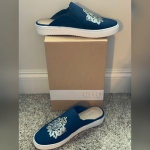 Steven Natural Comfort Women’s Shoes Size 10W Navy